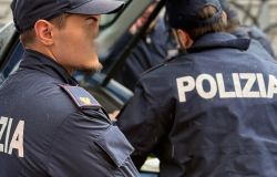 Polizia gli agernti che hanno proceduto al fermo V distretto Prenestino