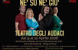 Nè Su Nè Giù lo spettacolo in un ascensore....70 minuti tra brividi e risate, dal 9 al 12 aprile teatro degli Audaci