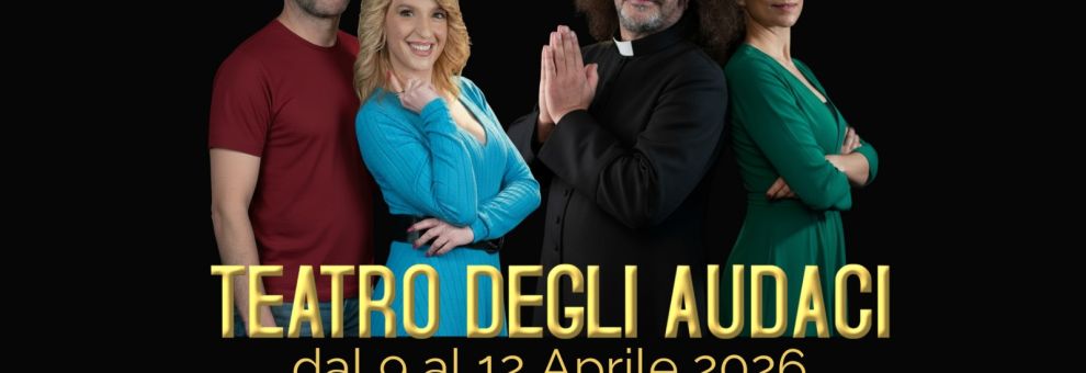 Nè Su Nè Giù lo spettacolo in un ascensore....70 minuti tra brividi e risate, dal 9 al 12 aprile teatro degli Audaci