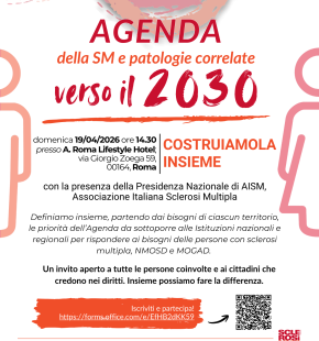 Roma, Sclerosi multipla e patologie correlate, ciclo di incontri per la realizzazione dell'Agenda 2030 Roma, Sclerosi multipla e patologie correlate, ciclo di incontri per la realizzazione dell'Agenda 2030