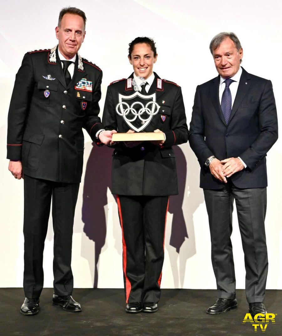 il Mar. Federica Brignone - Foto da Ufficio Stampa