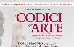 Codici dell'arte ad Ostia Antica  comunicato stampa Di Staso