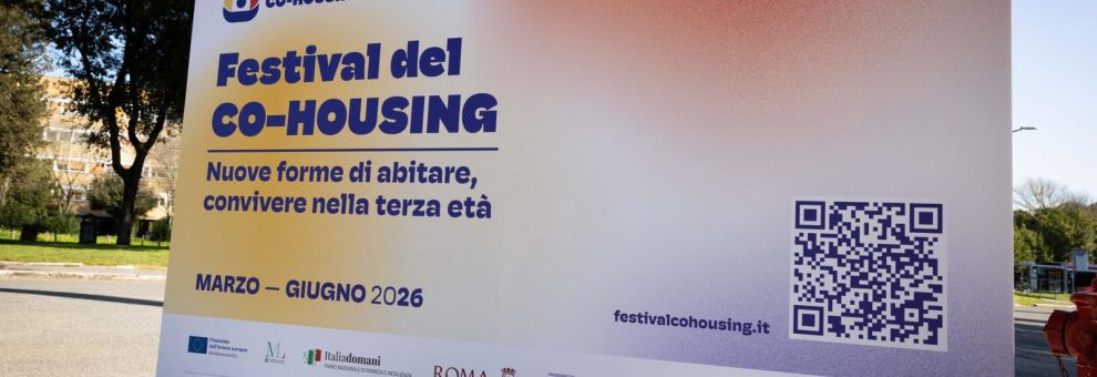 Roma, Festival del Co-Housing, contro la solitudine e l'isolamento sociale