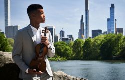 Roma, il 23 aprile debutta al teatro Argentina il violinista Randall Goosby, astro nascente del concertismo internazionale
