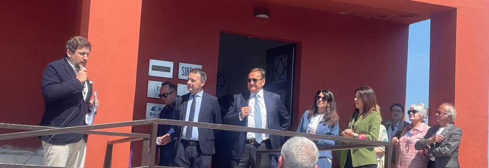 Maccarese, ristrutturato ed inaugurato questa mattina, l'ex-Dazio