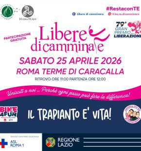 Bike4Fun: l’ASL Roma 1 scende in strada per la “Pedalata del Dono”.