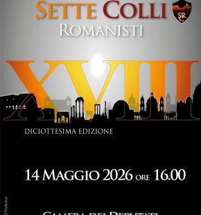 18ª edizione Premio Sette Colli .