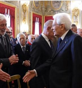 Roma Quirinale, Mattarella incontra l'Associazione Nazionale del Fante