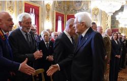 Roma Quirinale, Mattarella incontra l'Associazione Nazionale del Fante