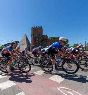 Ciclismo, la grande festa del 79° Gran Premio Liberazione alle Terme di Caracalla