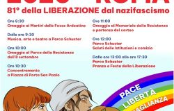 Roma, celebrato il 25 aprile, la Festa della Liberazione.... di tutti