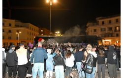 Ostia Mare, festeggiamenti al pontile fino a tarda ora per la promozione in serie C