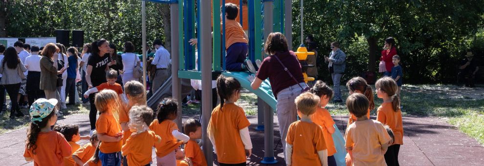 III Municipio, inaugurate nuove aree ludiche e gli orti urbani al parco di Talenti