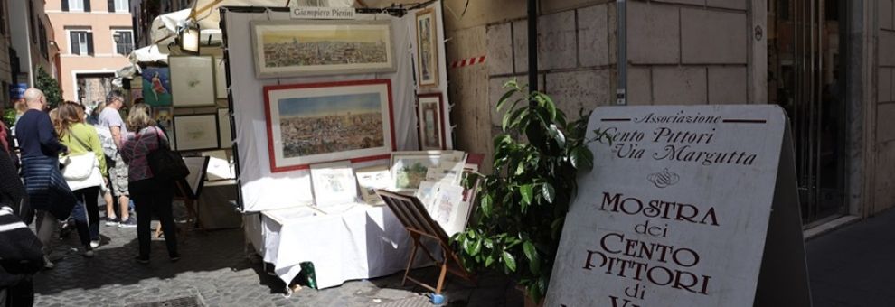 125° edizione 100 Pittori Via Margutta: La natura che cambia