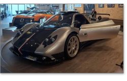 Le hypercar di Horacio Pagani in mostra a Vinci nel segno di Leonardo