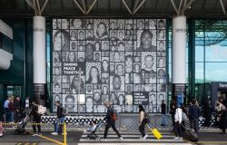 Aeroporto di Fiumicino, una grande installazione fotografica per la pace accoglierà i passeggeri al terminal 1