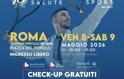 Roma capitale della prevenzione: parte da Piazza del Popolo il tour dei 15 anni di Tennis & Friends