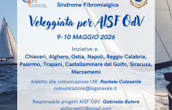 Vela, in barca con la Lega Navale per accendere i riflettori sulla fibromialgia