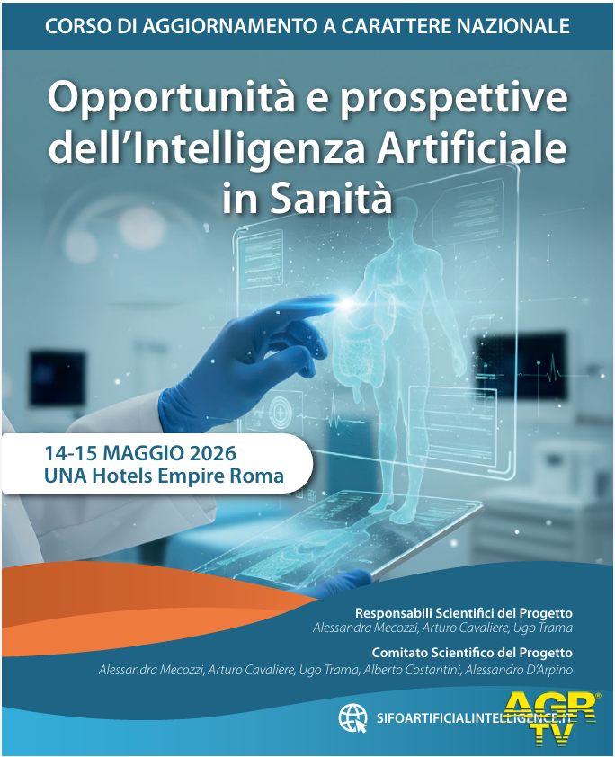 opportunità e prospettive intelligenza artificiale locandina SIFO da comunicato stampa opportunità e prospettive intelligenza artificiale locandina SIFO da comunicato stampa