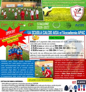LA SCUOLA Calcio AISA e l'Accademia di Perfezionamento delle Abilità Calcistiche (APAC)