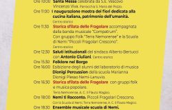 sagra delle fragole locandina tutto il programma 7 giugno