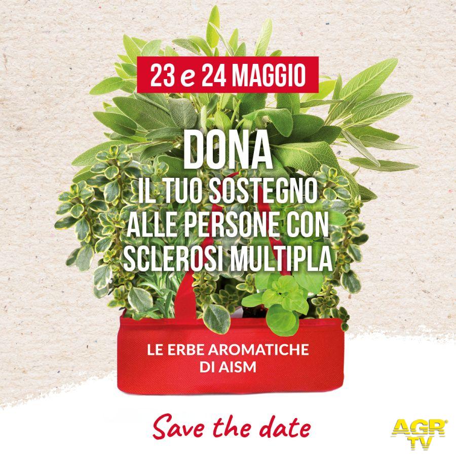 Locandina AISM erbe aromatiche Locandina AISM erbe aromatiche
