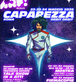 XII ARF, il Festival del Fumetto di Roma a Testaccio con Caparezza dal 22 maggio