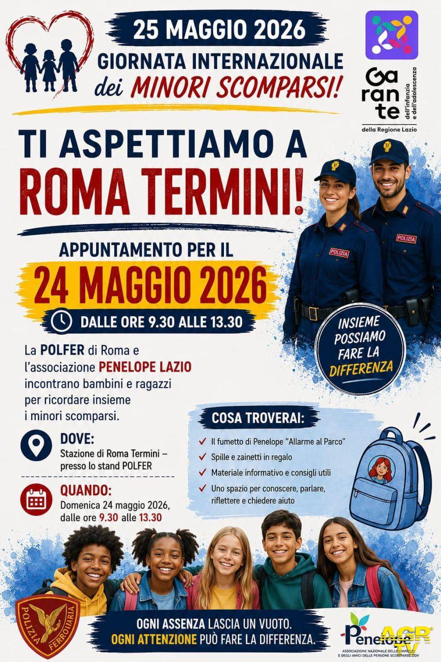 Locandina da comunicato stampa - Fonte Penelope Lazio Locandina da comunicato stampa - Fonte Penelope Lazio