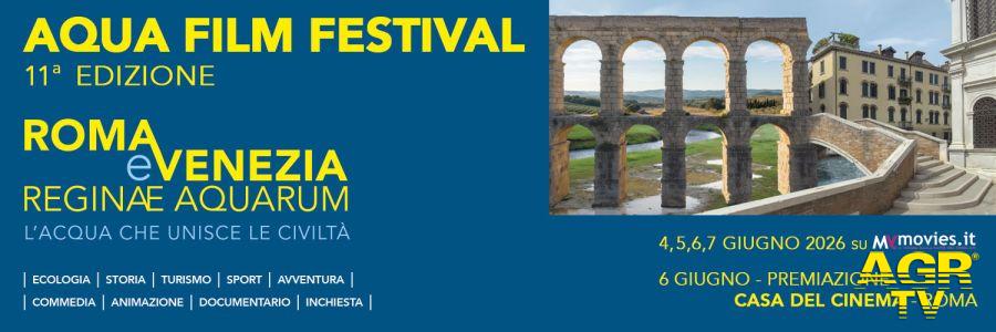 Locandina XI acqua film festival da comunicato stampa Locandina XI acqua film festival da comunicato stampa