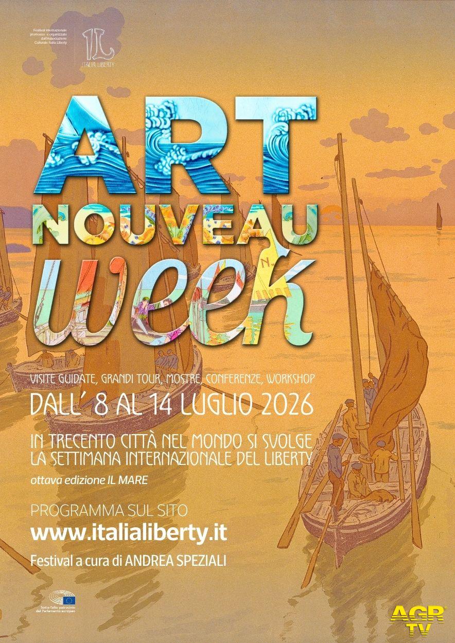 Locandina Art Nouveua Week 2026 Locandina Art Nouveua Week 2026