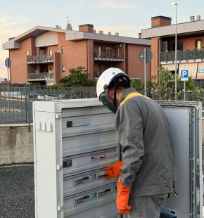 VI Municipio, a Castelverde accesa la nuova illuminazione pubblica dopo oltre dieci anni