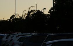 Lampioni accesi nel VI Municipio Castelverde foto comune di Roma