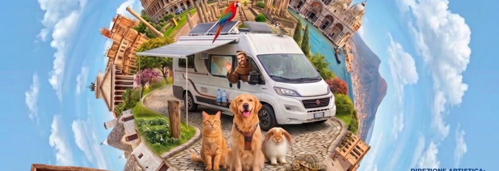Nel nome di San Francesco, in partenza il VI Pet Camper Tour con Super Fra contro l'abbandono degli animali