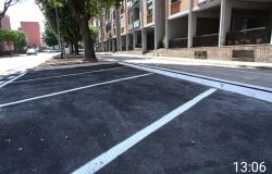 X Municipio, a Casalbernocchi riqualificata l'area dello spartitraffico di via Garra, realizzati 23 nuovi posti auto