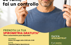 30 maggio, Giornata Mondiale senza Tabacco, iniziativa di screening gratutio per la prevenzione del tumore al polmone