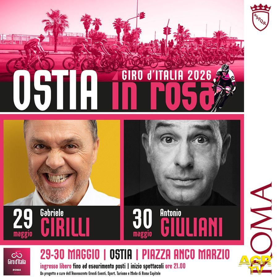 Ostia in rosa locandina evento Ostia in rosa locandina evento