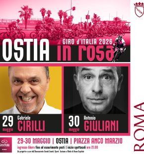 Ostia si anima con il Giro d'italia, musica e cabaret a piazza Anco Marzio