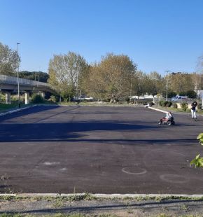 Dragoncello, nuova area parcheggio a via Ottone Fattiboni, nasce una piazza partecipata