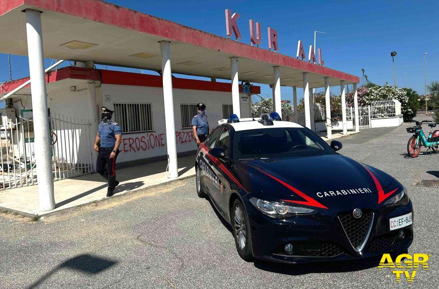 Carabinieri Ostia controlli stabilimenti e lungomare Carabinieri Ostia controlli stabilimenti e lungomare