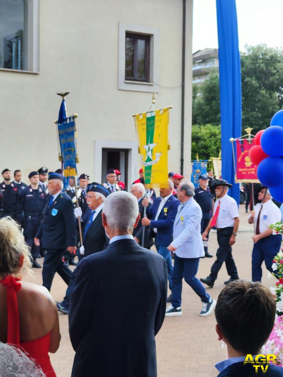I Maestri del Lavoro di Frosinone presenti alla cerimonia per i 212 anni dalla fondazione dell'Arma dei Carabinieri - © Credits Foto MdL Enrico Bassini