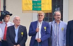 I Maestri del Lavoro di Frosinone presenti alla cerimonia per i 212 anni dalla fondazione dell'Arma dei Carabinieri - © Credits Foto MdL Enrico Bassini