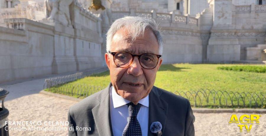 Francesco Celano, Console Metropolitano di Roma MDL- Foto © AGRTV - Rita Chessa Francesco Celano, Console Metropolitano di Roma MDL- Foto © AGRTV - Rita Chessa