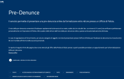 Denunce online: attivo il nuovo servizio della Polizia di Stato