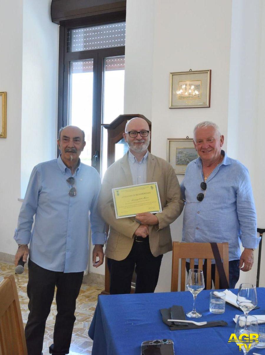 Consegna dell'Attestato di Benemerenza - @Credits Redazione MdL Viterbo