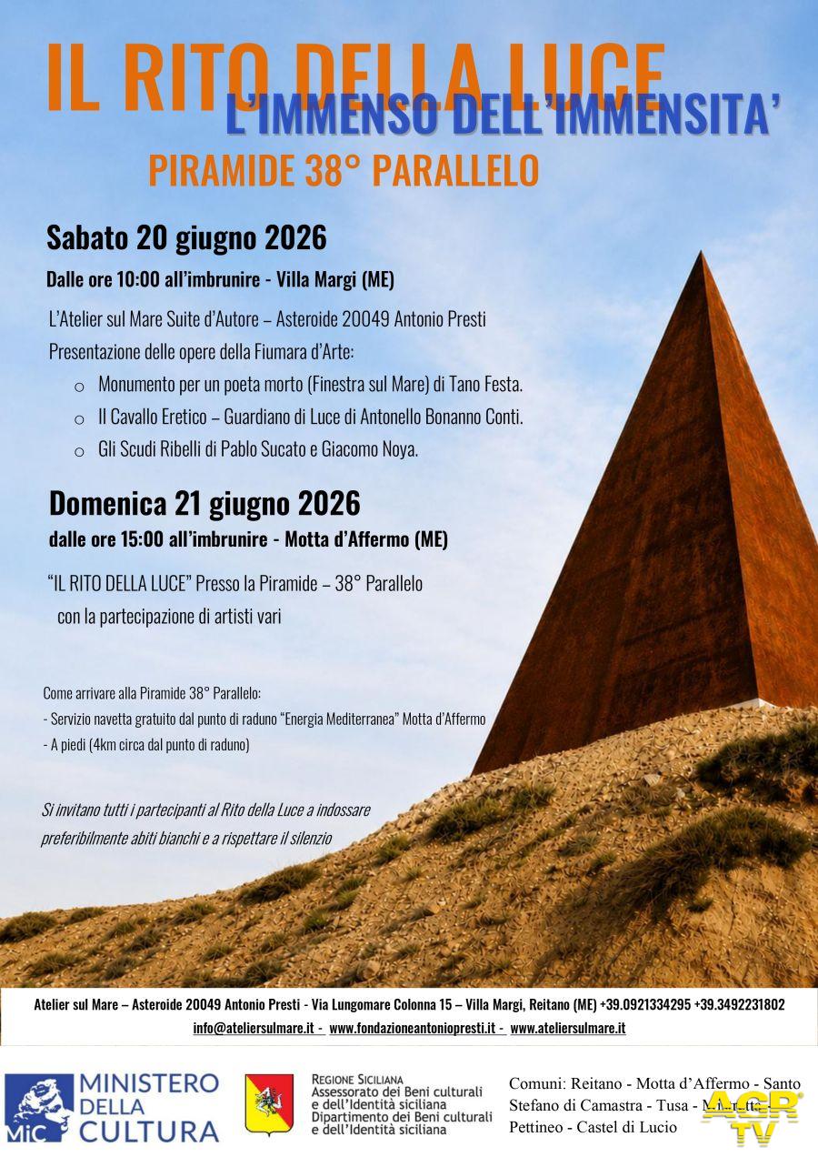 Crediti foto: Ufficio Stampa Fondazione Antonio Presti Crediti foto: Ufficio Stampa Fondazione Antonio Presti