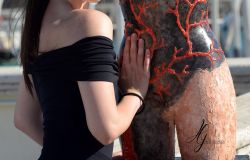 Spazzio Creattivo una statua esposta edizione 2025