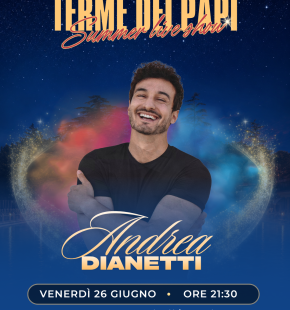 Viterbo, Terme dei Papi Summer Live Show, Notti di Musica e Comicità, dal 26 giugno al 28 agosto Viterbo, Terme dei Papi Summer Live Show, Notti di Musica e Comicità, dal 26 giugno al 28 agosto
