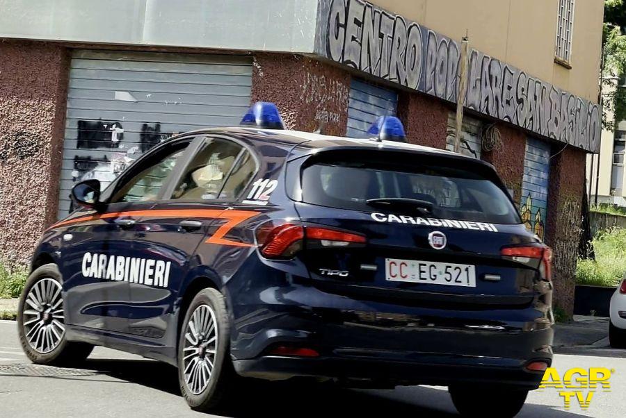 Carabinieri Montesacro in azione a San Basilio Carabinieri Montesacro in azione a San Basilio