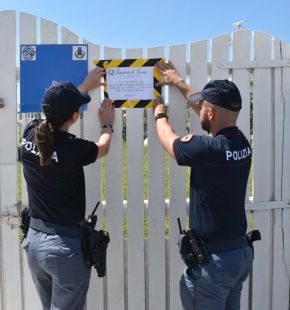 Fiumicino, da stabilimento balneare a discoteca abusiva, ordinanza del Questore di cessazione delle serate danzanti