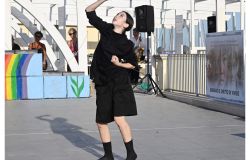 I custodi del territorio l'esibizione della giovane ballerina Angelica Sambiase